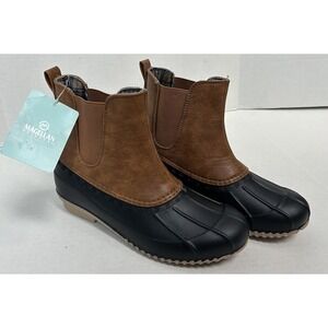 New Magellan Outdoors Slip On Duck Boots Women's Size‎ 6B waterproof Brown